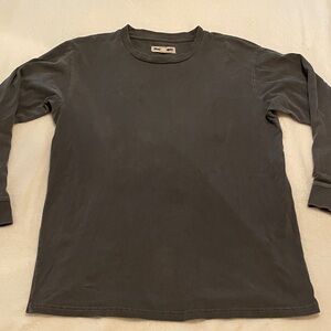 Rivet & Thread/Madewell Gray Long Sleeve Shirt